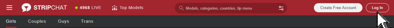 StripChat - How to login to model account
